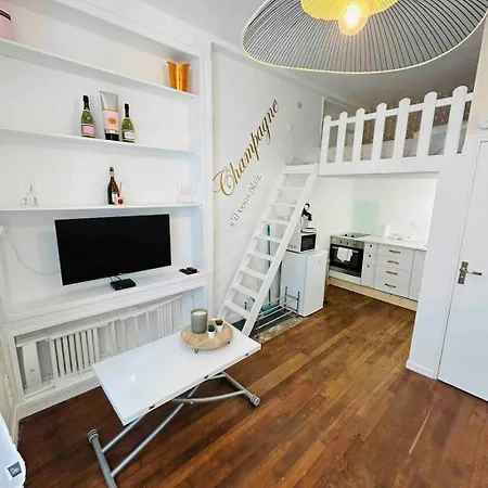 Apartman Le Champagne Coquebert Centre-ville Reims